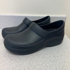Black Women's Croc Work Clogs